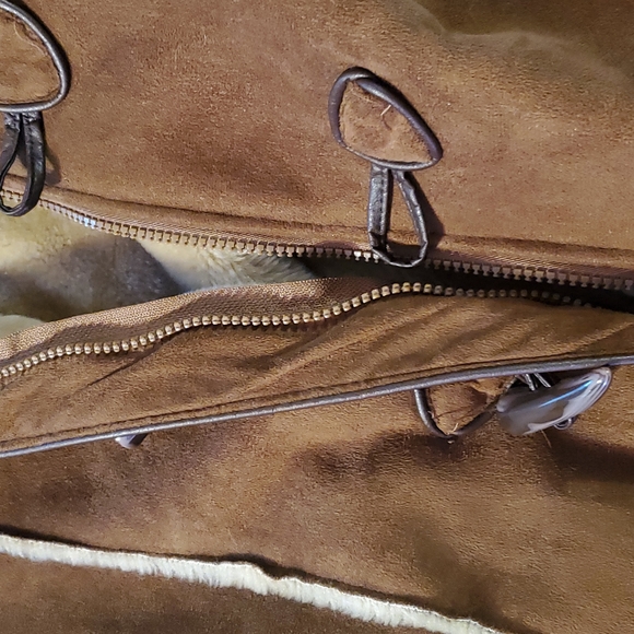 Big Chill Faux Leather & Fur Coat - Picture 6 of 7